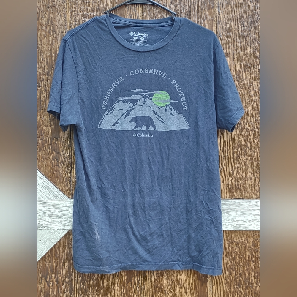 Columbia Preserve Conserve Protect Short Sleeve Graphic Tee Mens M